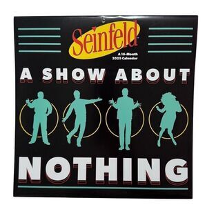 Seinfeld 2025 Wall Calendar “ A Show About Nothing” 16 month